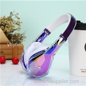 Monster Diamond Tears Edge W/ControlTalk Universal And Apple ControlTalk Headband Headphones Light Purple