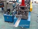 Chain Driven Door Frame Roll Forming Machine PLC control 128mm Coil width