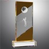 Crystal Achievement Award Trophy