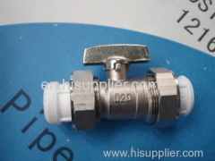 Double Hot-melt Ball Valve