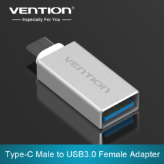 Vention Metal USB 3.1 USB-C Type C to USB 3.0 Converter Adapter OTG Function