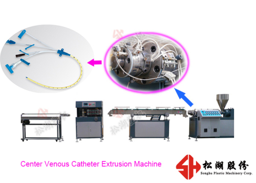 Multiple Lumen Center Venous Catheter Making Machine Mass Production