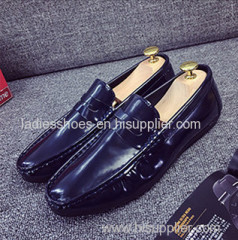 factory causal men fat shoes handmade shoes