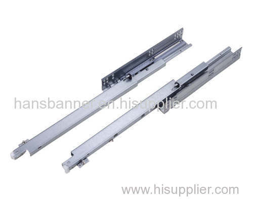 full extension concealed drawer slide with adjusting pin