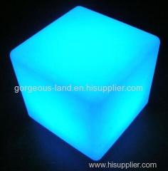 LED Outdoor Glow Cube Light