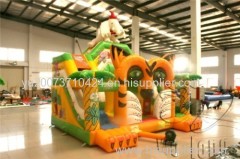 Factory Custom Commercial Dry Slide Inflatable Castle Slide Inflatable BounceSlid