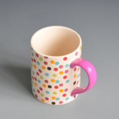 China ceramic Coffee Cup with colorful speckled