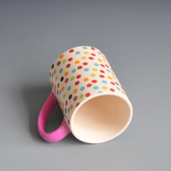 China ceramic Coffee Cup with colorful speckled
