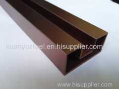 316L stainless steel color tube with corrosion resistant use in seaside