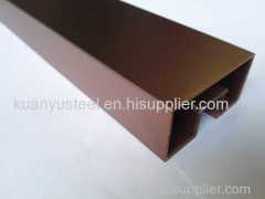 316L stainless steel color tube with corrosion resistant use in seaside