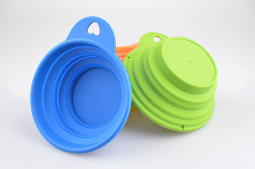 Collapsible Dog Bowl dog