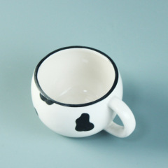The cow Ceramic white Mug with Funny Design