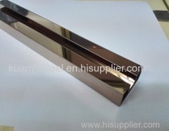 Welded 304 grade inox colored tube manufacturer