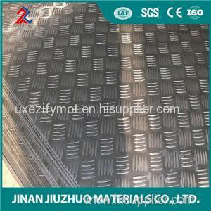 Cheapest Price 1-6mm Five Bars Embossed Aluminum Plate/Sheet Price