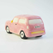 Car Shape Secure Kid Money Box with Orange or Pink Color