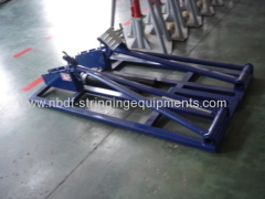 Conductor Reel Stands With Disc Brake of Stringing Equipment