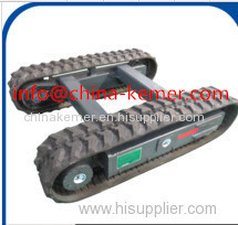 crawler track undercarriage/rubber and steel crawler chassis/tracked undercarriage