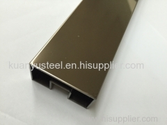 Mirror gold colour 304 tubes plating coated color process