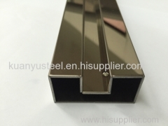 Mirror gold colour 304 tubes plating coated color process