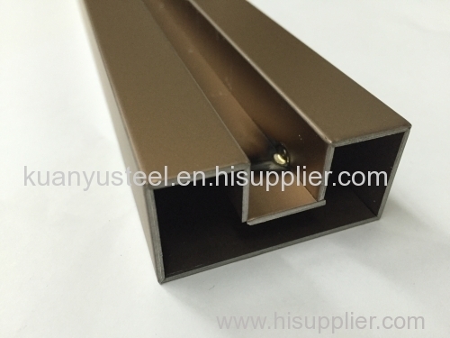 Color pvd stainless steel handrail tubes 304 polish surface