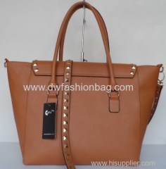 Fashion stud PU handbag