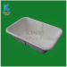 Biodegradable pulp molded flower pot trays