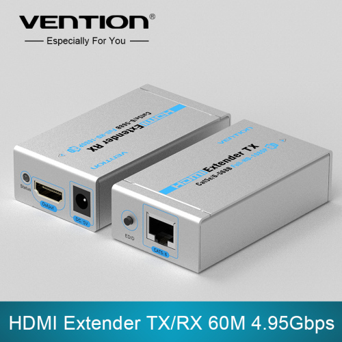 HDMI Extender TX/RX 60M 4.95Gbps Speed Fast Transmission Support HDMI 3D EU/UK/AU/US plug 1080i/720p/576p/576i