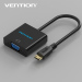 Vention Mini HDMI to VGA Adapter Converter with Audio Interface and Power Supply for Xbox 360 PS3 PS4 HDTV