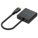 Vention Mini HDMI to VGA Adapter Converter with Audio Interface and Power Supply for Xbox 360 PS3 PS4 HDTV