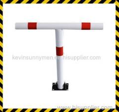manual silver or yellow car park barrier road barrier
