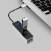 Vention USB HUB USB 2.0 to USB 2.0 3 Port With Audio Interface Adapter