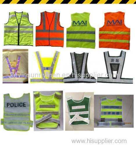 high visibility safety reflective vest