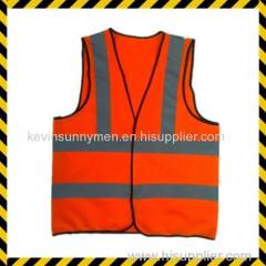 high visibility road construction safety reflective vest