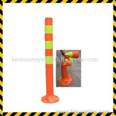 bright color plastic road barrier