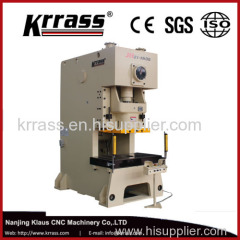 100ton mechanical power press machine rates steel hole punching machine hole puncher