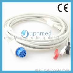 Datex Ohmeda Cardiocap5 Direct connect ECG cable