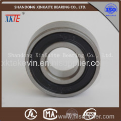 XKTE rubber seals grinding groove radial ball bearing 6204-2RZ C3/C4 for industrial machine from Shandong manufacturer