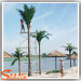 simulation palm trees plastic leaves Artificial coconut Palm Tree for beach decoration