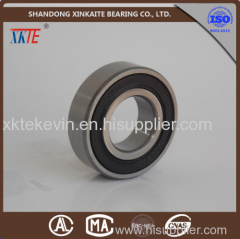 XKTE brand rubber seals deep groove ball bearing for conveyor roller from china bearing manufacture