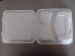 9'' 3-compartment clamshell Disposable Bagasse Pulp Food Container Food Packaging