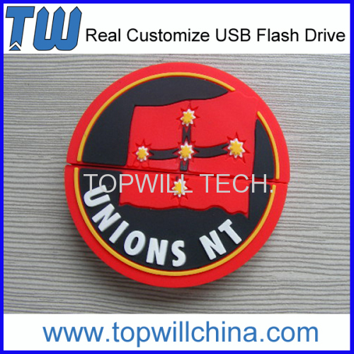 PVC Badge Design 16GB Flash Drive