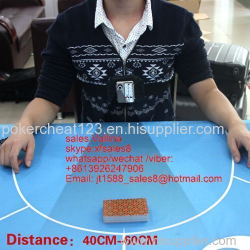 XF T-shirt buttin Sesor Infrared Camera With Long Distance For Poker Cheat