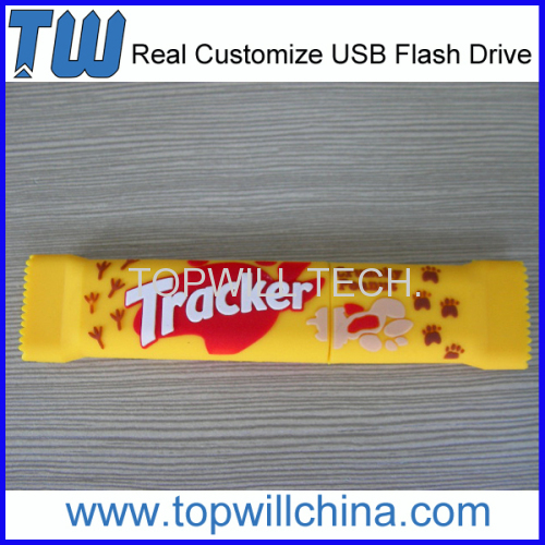 Customized PVC Design 8GB Pen Drive Yummy Yummy