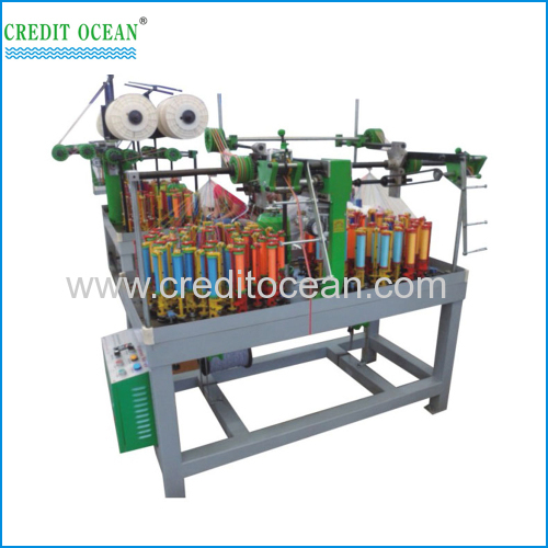 High speed four colors cord braiding machine