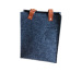 Popular felt bag with PU handle