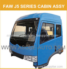 Low Price FAW J5 50ton 12-Wheel Dump Truck Cabin