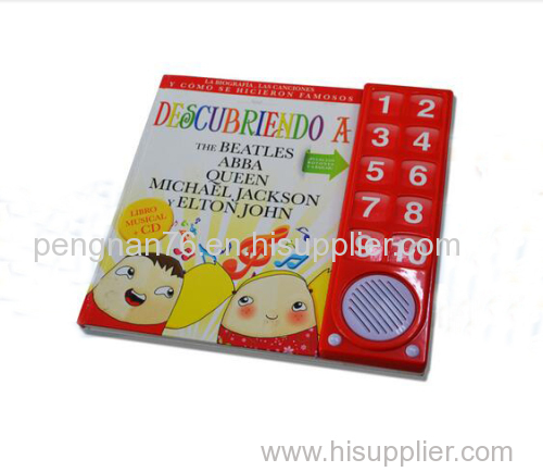 10 buttons talking pad for books