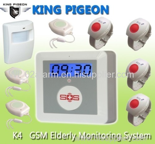 Alarm system for elderly gsm sms wireless elderly auto dailer