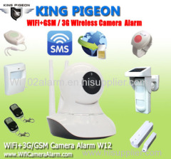 Wifi+3G/GSM IP Camera Alarm W12