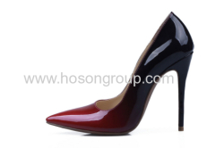 New style gradient high heel dress shoes